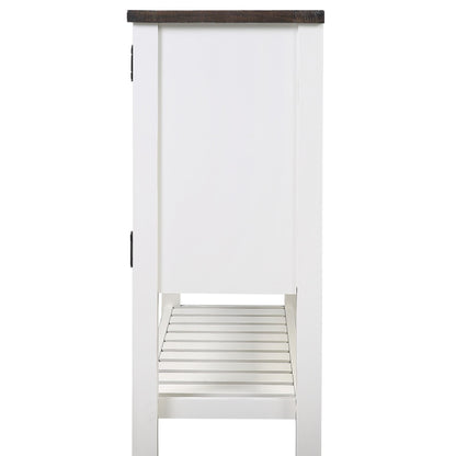 2 Drawer Server - Brown