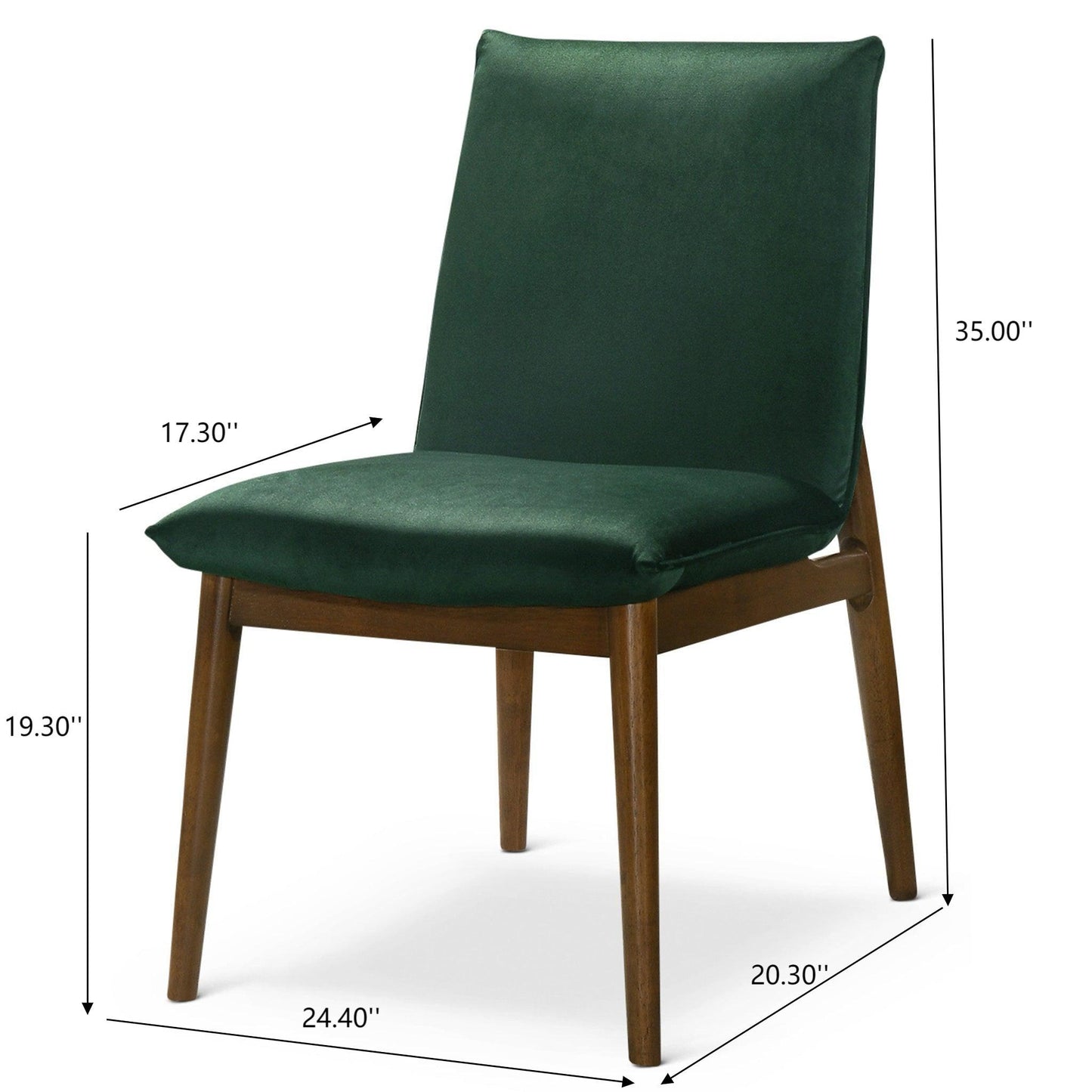 Monza - Contemporary Dining Chair (Set of 2)