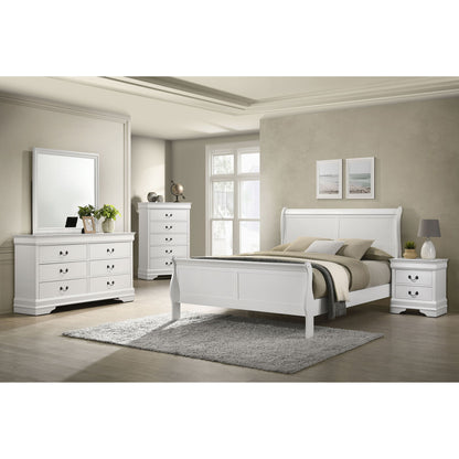 Bedroom Set With Curved Details