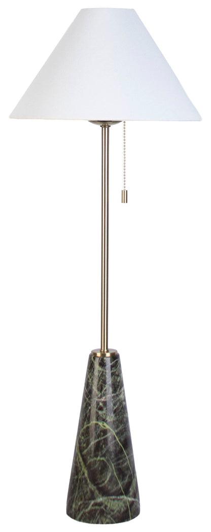 Evergreen Spire - 29 X 11 - Marble Buffet Lamp (Set of 2) - Black
