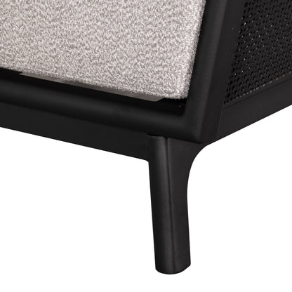 Sofa Set With Armrests - Black