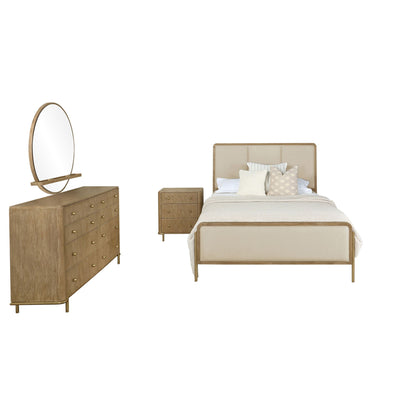 Benson - Eastern King Bedroom 4 Piece Set - Sand