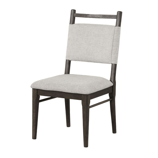Upholstered Side Chairs (Set of 2) - Dark Walnut