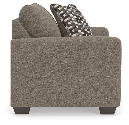 Triston-Peaks - Chair And A Half - Suede