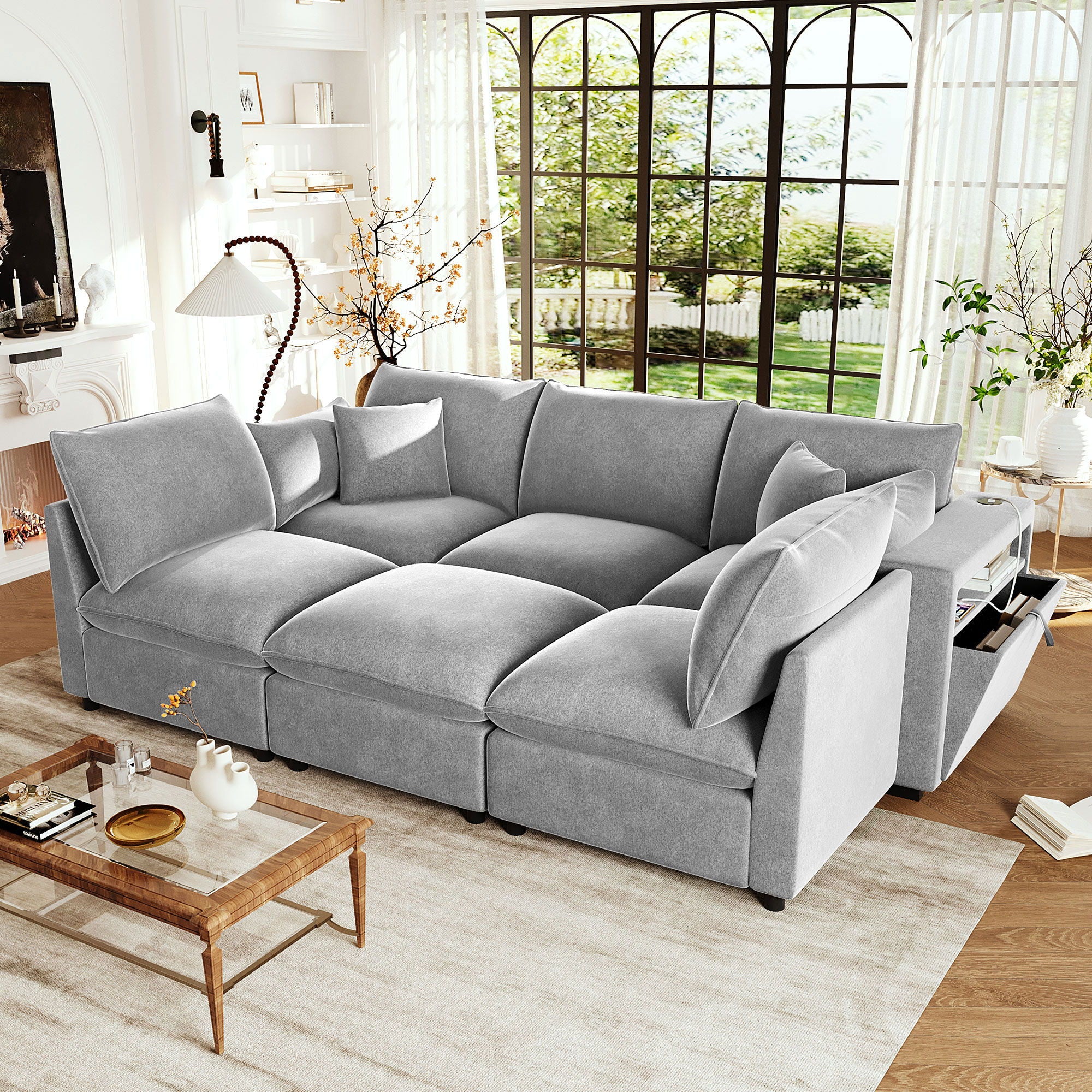 VIP Furniture Sectional Sofa - Thumbnail 3