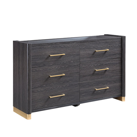 Clifton - 6 Drawer Dresser (Mirror Not Included) - Espresso