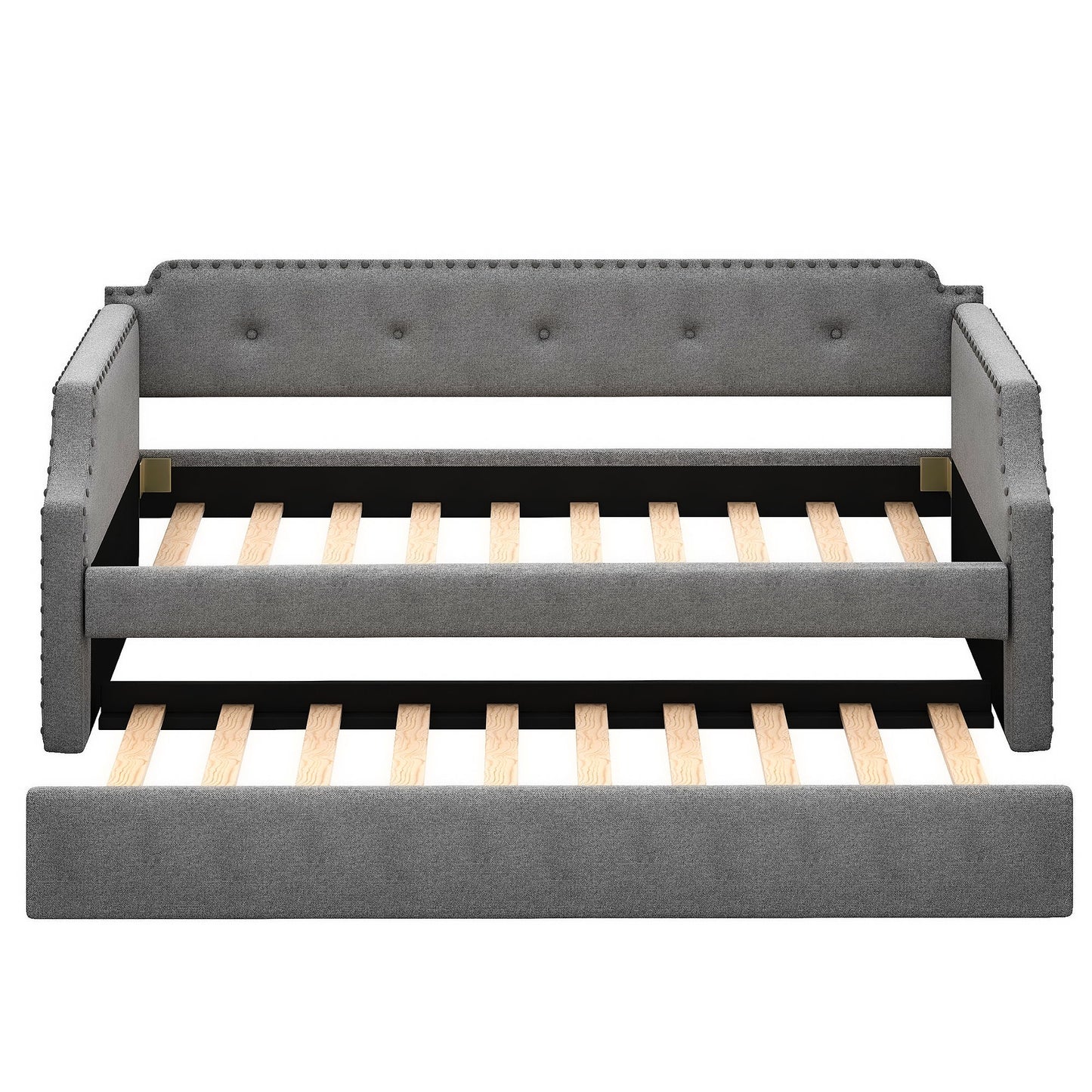 Upholstered Daybed With Trundle
