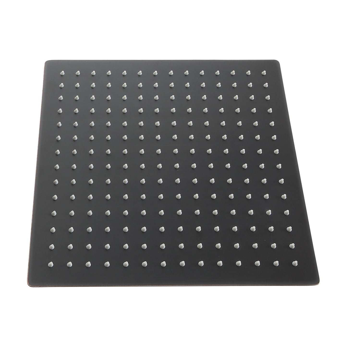 10" Square Rainfall Shower Head With Silicone Nozzle - Oil-Rubbed Bronze