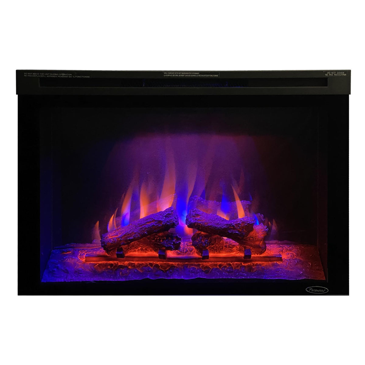 Built-In Electric Fireplace, 30In