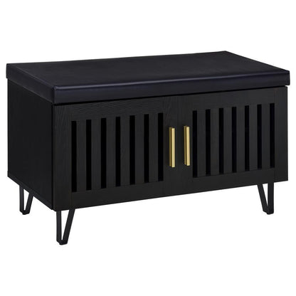 Brixton - 2-Door Padded Entryway Shoe Storage Bench