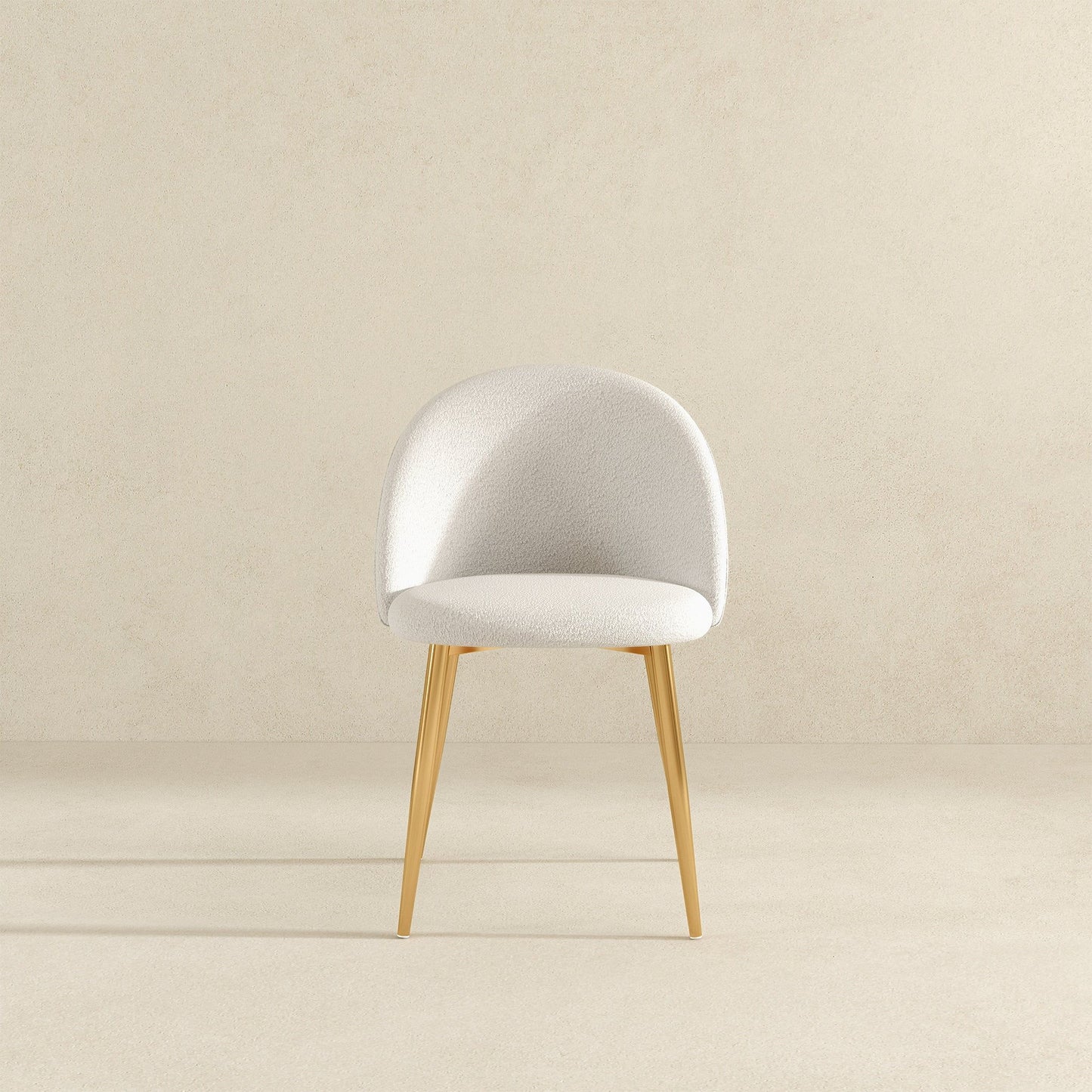 Marion - Dining Chair (Set of 2) - Gold / White