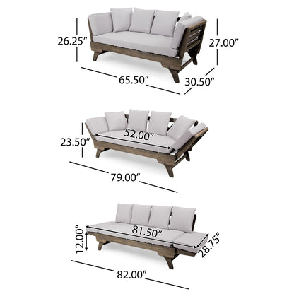 Ottavio - Convertible Sofa Daybed With Water Resistant Cushions
