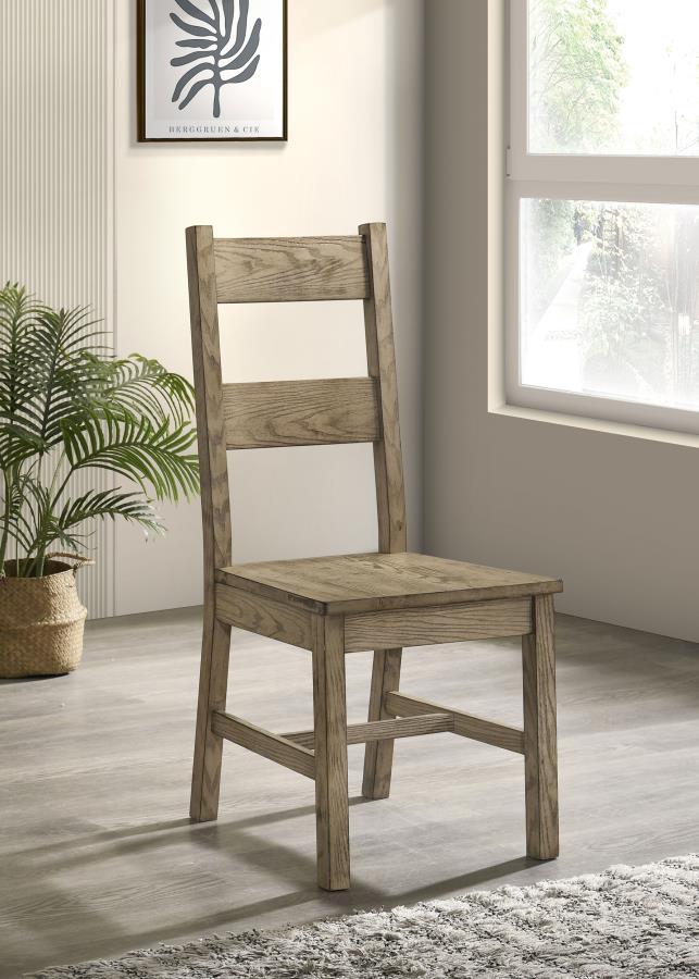 Cardova - Solid Wood Dining Side Chair (Set of 2) - Vineyard Oak