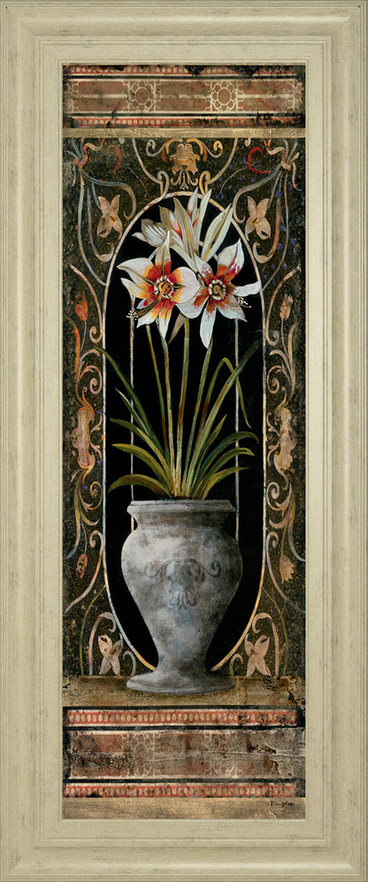 Blanco Botanical Il By Douglas - Framed Print Wall Art - Beige