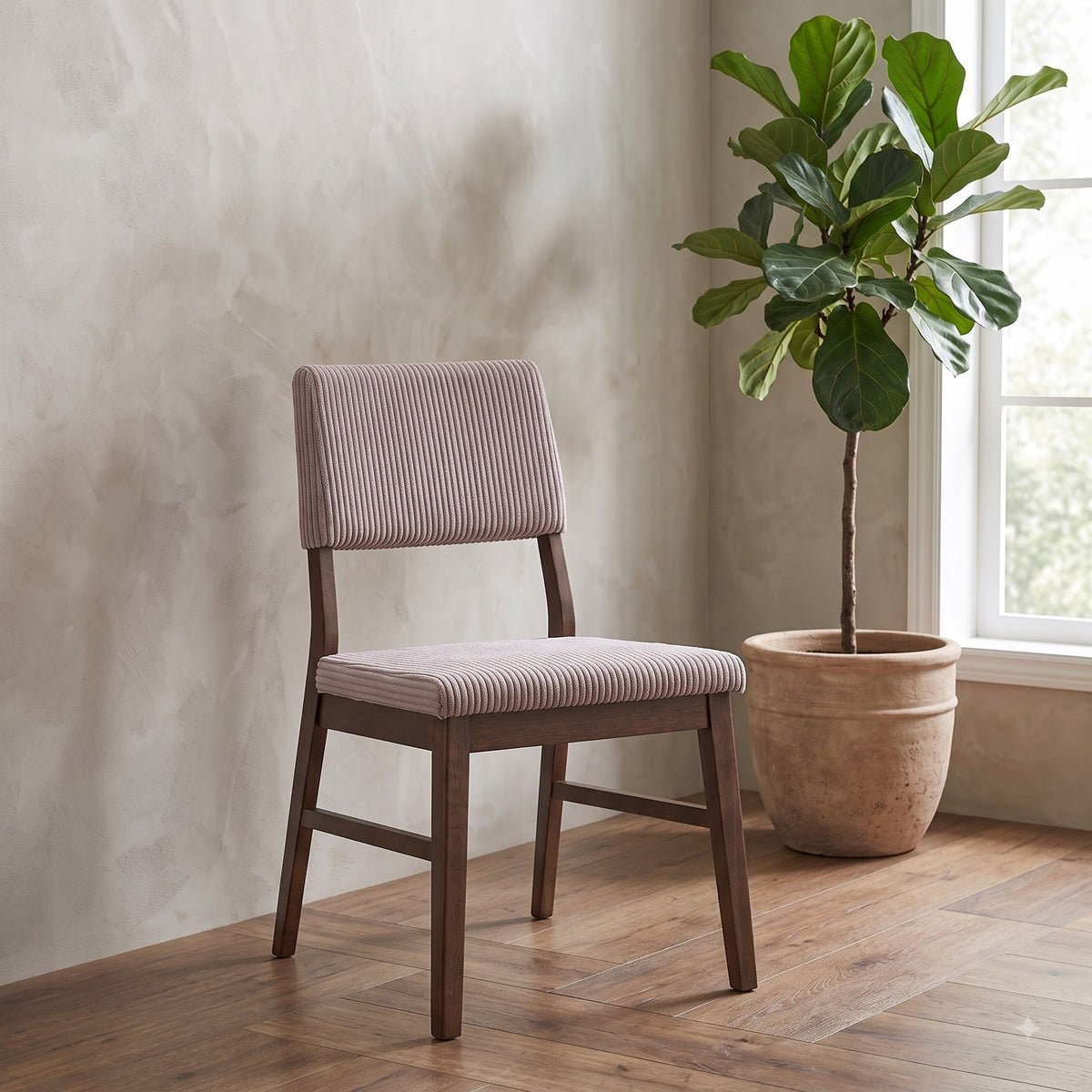 Serafina - Side Chair (Set of 2) - Walnut