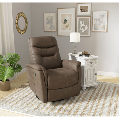 Ergonomic Shape Swivel Gliding Recliner