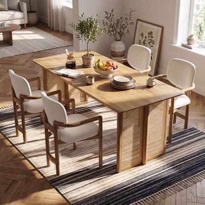 5 Piece Indoor Dining Set, Table & 4 Chairs