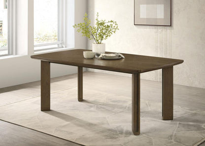 Ottowa - Rectangular Wood Dining Table - Brown