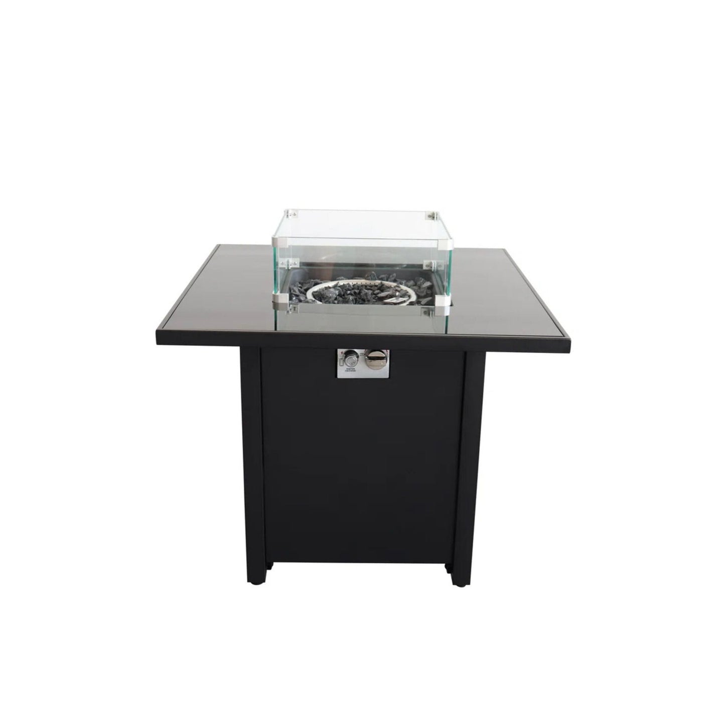 Powdercoated Fire Pit With Top