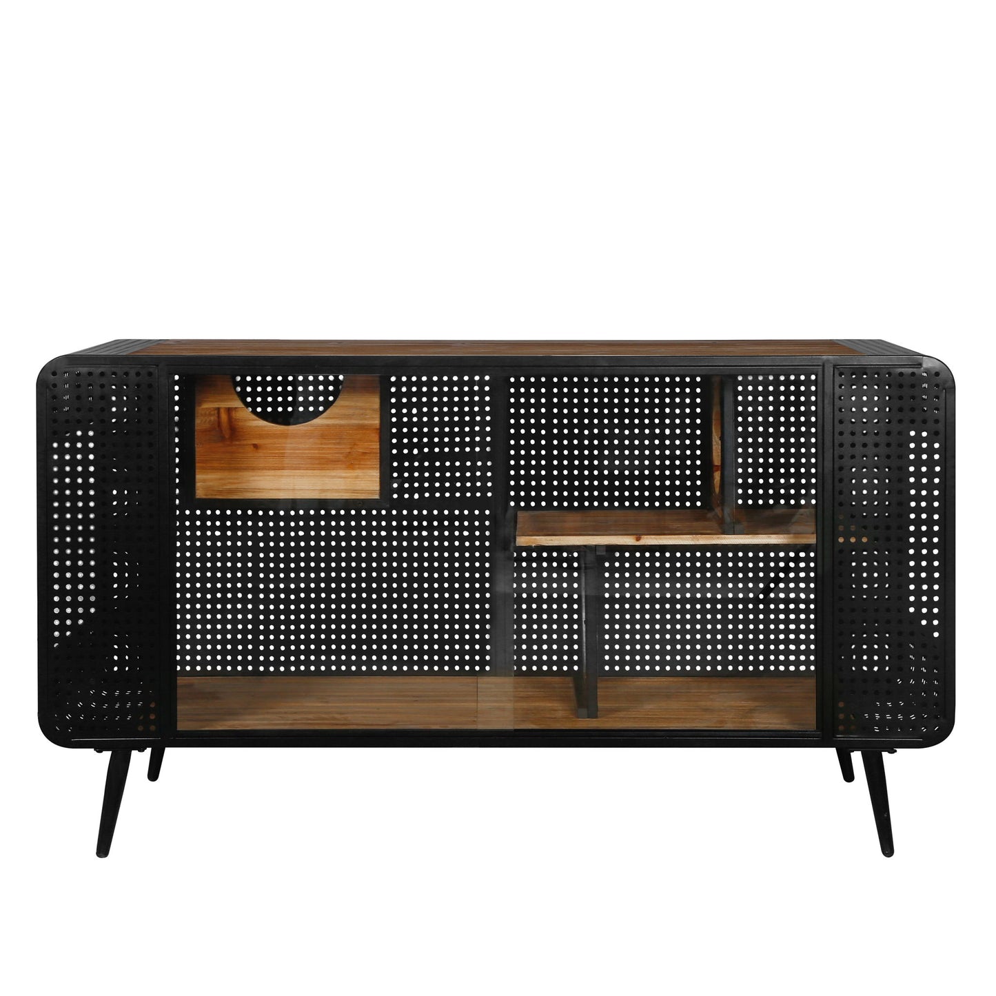Cat House With Tempered Glass
