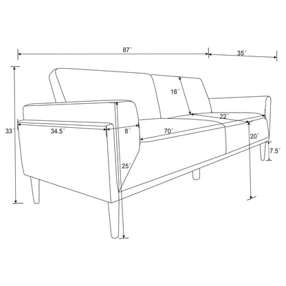 Andrena - Track Arms Sofa