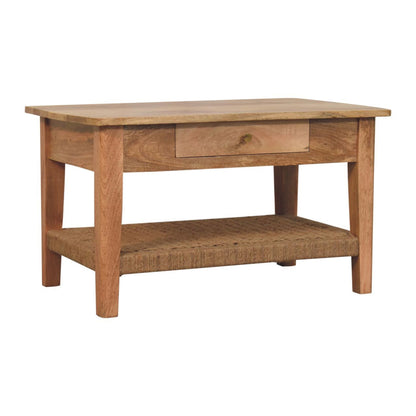 Rope 1 Drawer Table