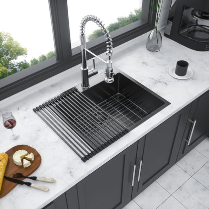Topmount Kitchen Sink 16 Gauge, Single Bowl