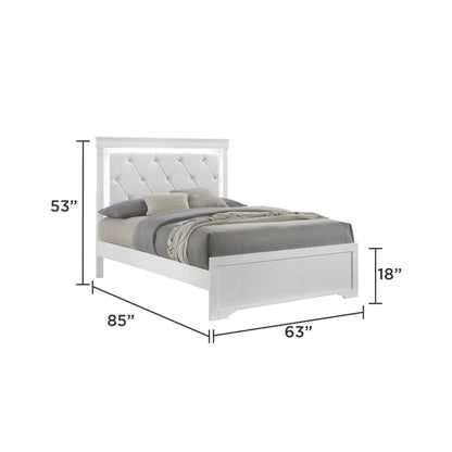 Blaze - Modern Bed With LED Headboard