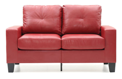 Newbury - Track Arm Loveseat For Cozy Spaces