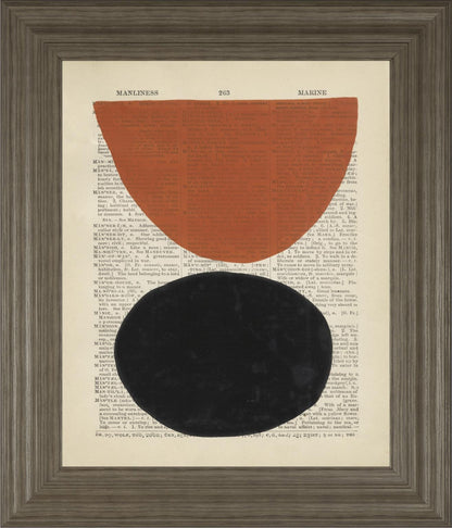 22x26 Modern Definition IV By Renee W. Stramel - Light Brown