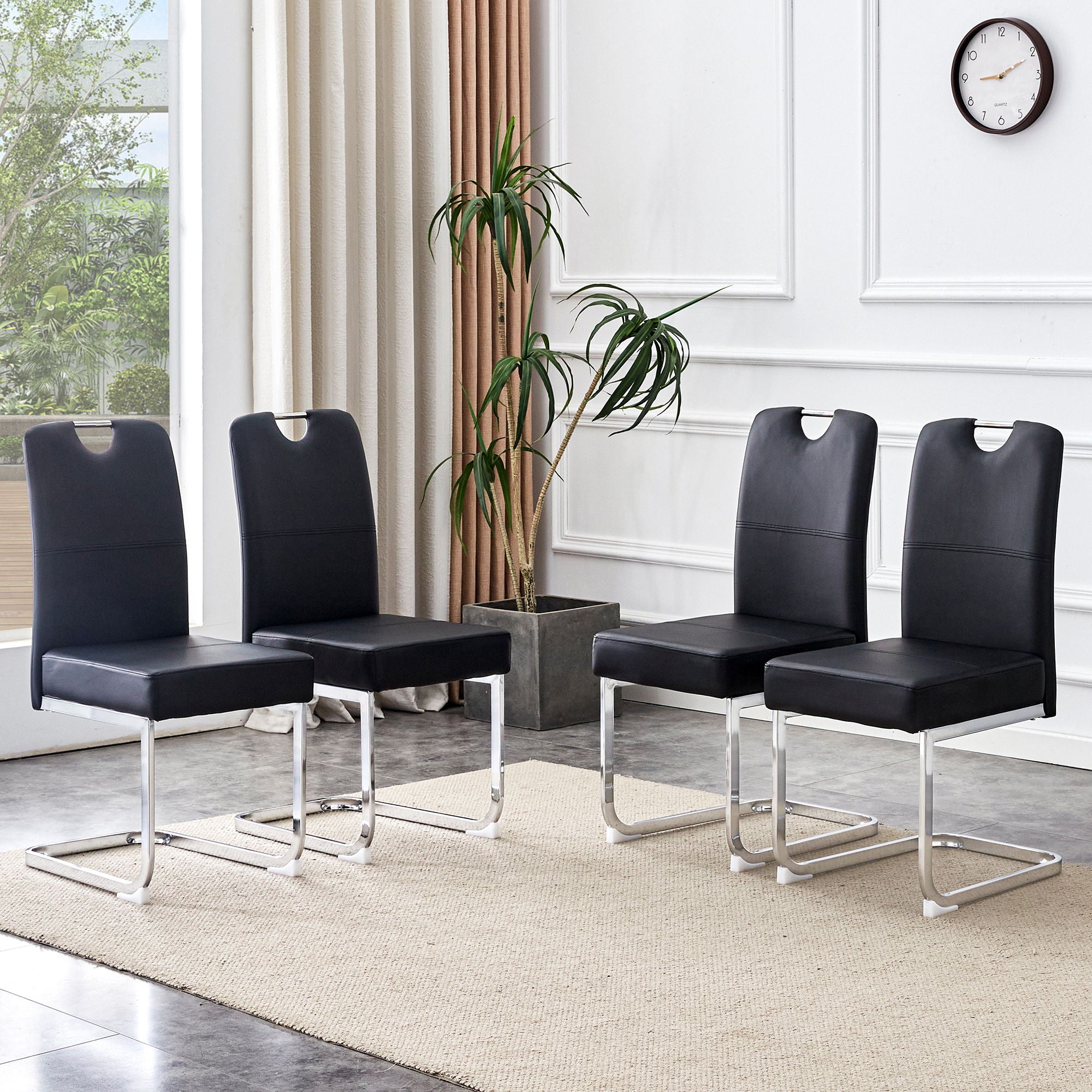 Coaster Dining Chairs With Built In Spring Packages & Ergonomic Design - Thumbnail 2