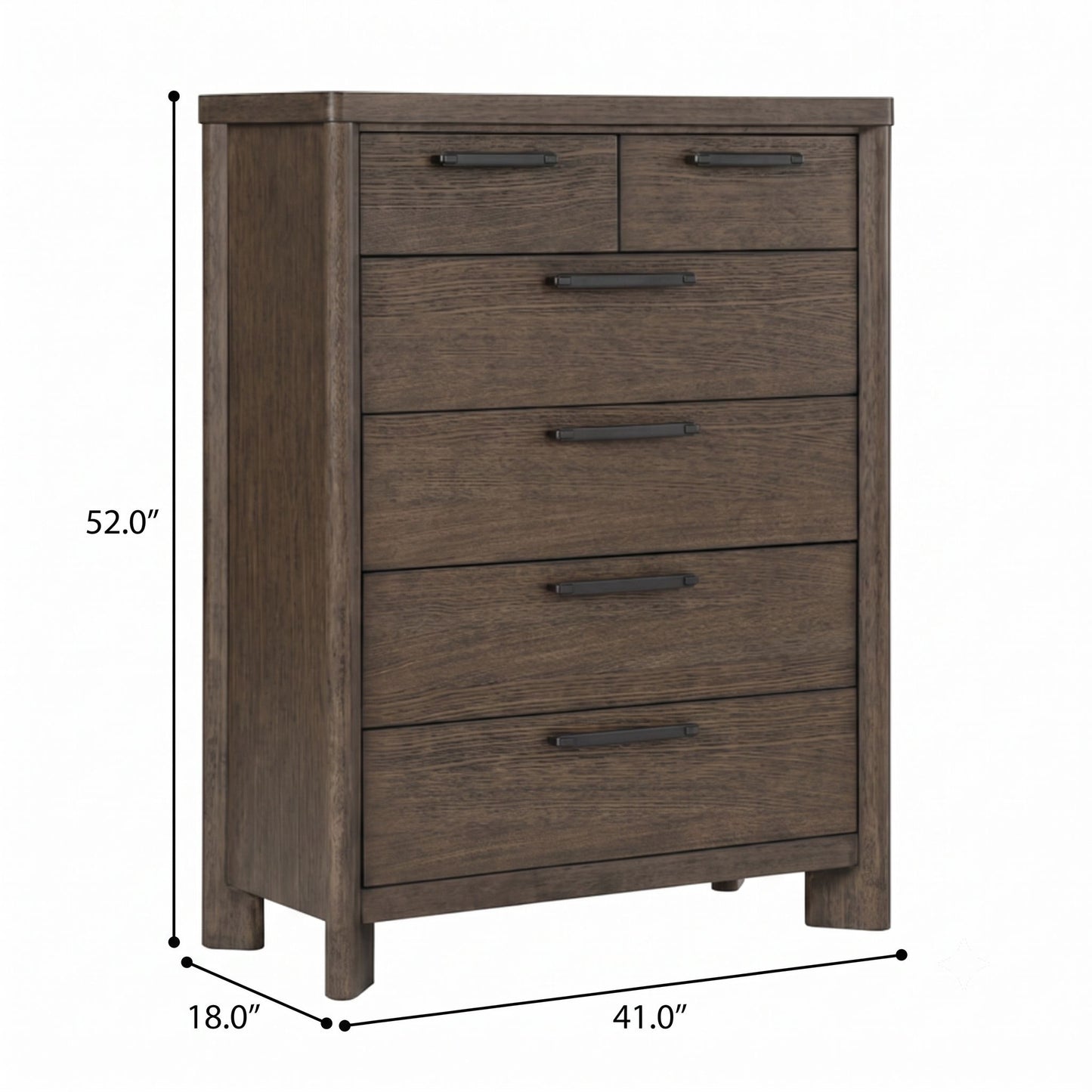 6 Drawer Chest With Top Drawers