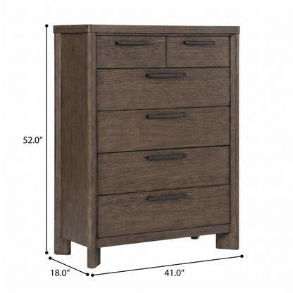 6 Drawer Chest With Top Drawers