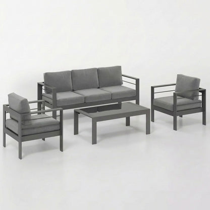 Outdoor Patio Set, All-Weather & Thick Cushions