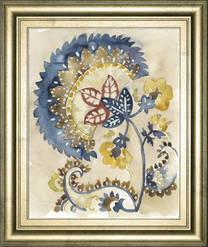 22x26 Paisley Path II By Chariklia Zarris - Beige