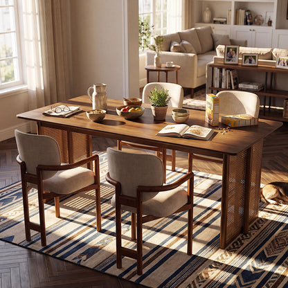 5 Piece Indoor Dining Set, Table & 4 Chairs