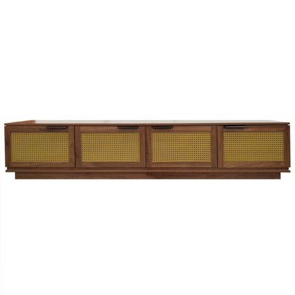TV Stand, Media Console - Walnut