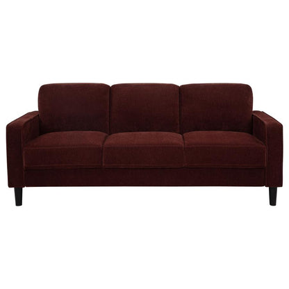 Ruth - Upholstered Track Arm Sofa Set