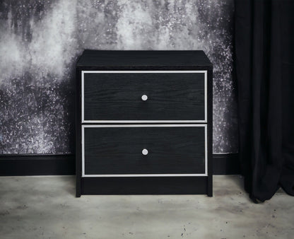 Jabir - Accent Table - Black / Silver