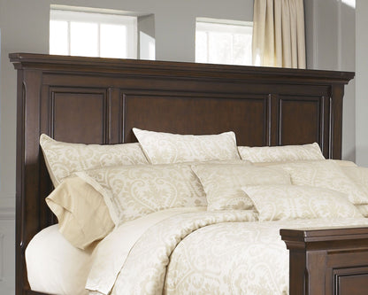 Porter - King/Cal King Panel Headboard - Rustic Brown