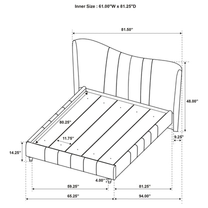 Michelson - Platform Bed