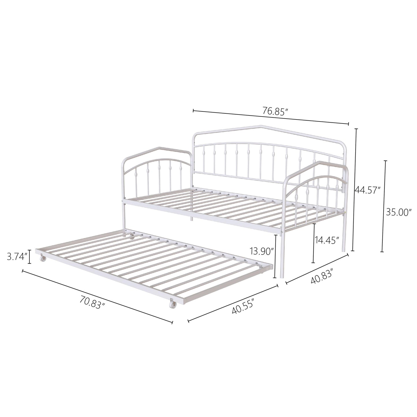 Fox - Daybed With Twin Trundle