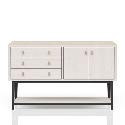 Server With Base - White