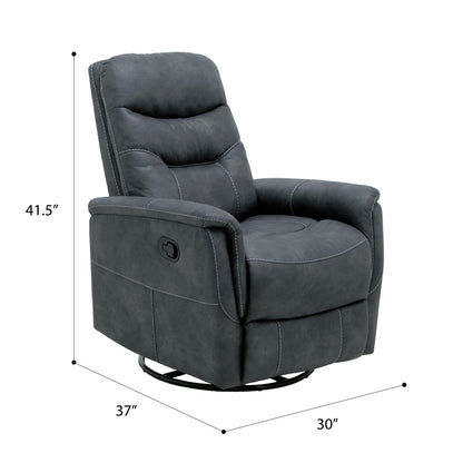 Ergonomic Shape Swivel Gliding Recliner