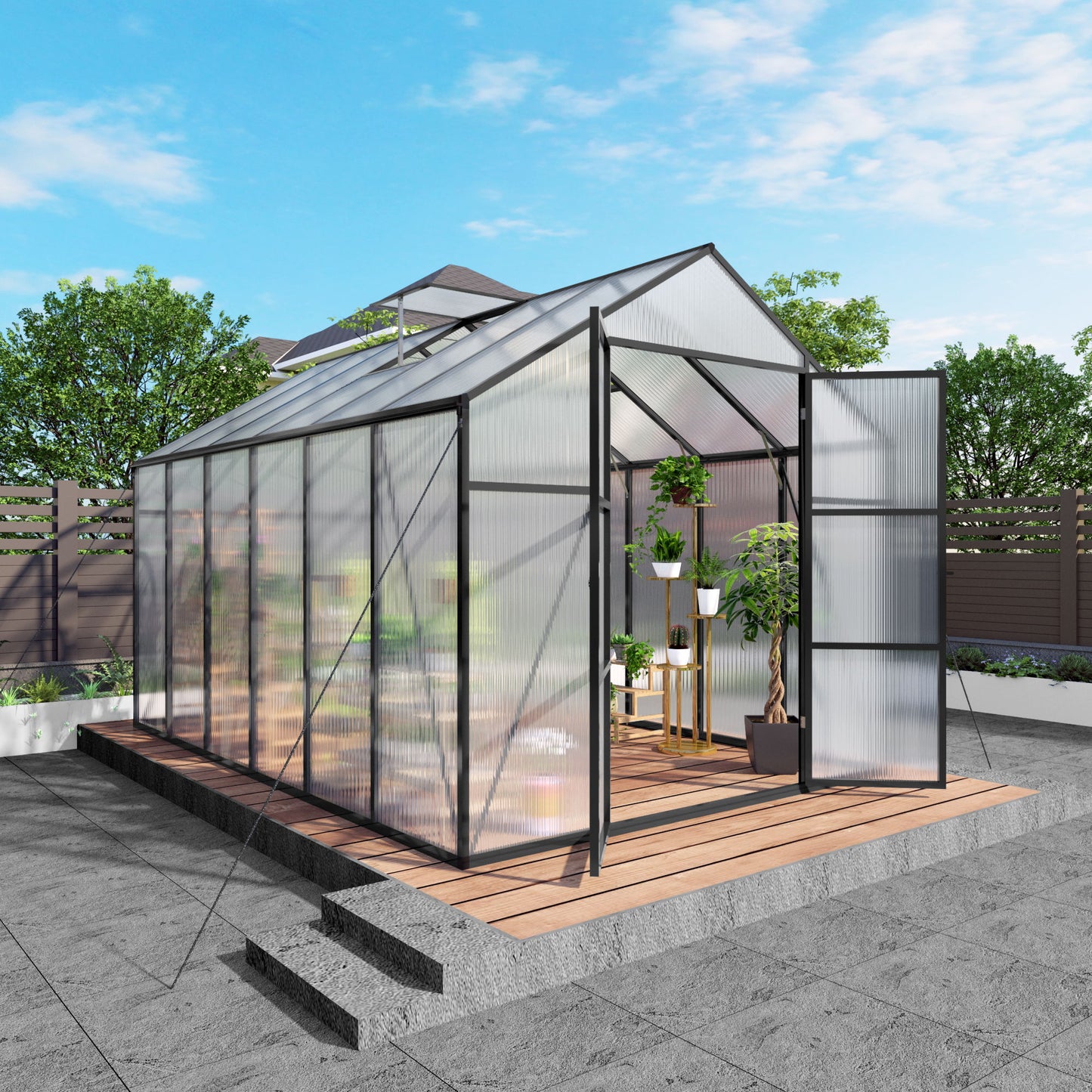 Gain Height Windproof house All Season Outdoor Garden Shelter