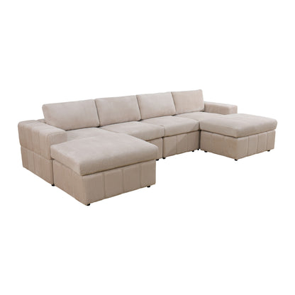 Modular Sectional Sofa, Reversible Set
