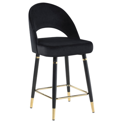 Open Back Counter Height Stools (Set of 2)