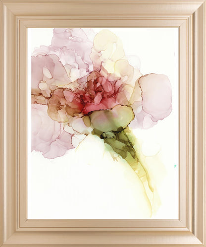 22x26 Flower Passion II By Jennifer Goldberger - White