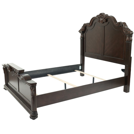 Bed With Carved Details