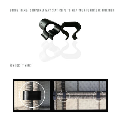 Stylish Entertainment Sectional Set, Outdoor Living